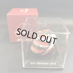 画像1: 新品正規入荷品●SPARK 1/8 ALFA ROMEO 2019 ミニチュアヘルメット (K.ライコネン）