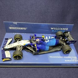 画像1: セカンドハンド品●PMA1/43 WILLIAMS MERCEDES FW43B BAHRAIN GP 2021 (N.ラティフィ）#6