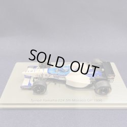 画像1: 新品正規荷品●SPARK1/43 TYRRELL YAMAHA 024 5th MONACO GP 1996 (M.サロ) #19