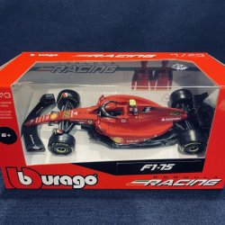 画像1: 再入荷●新品正規入荷品●burago1/43 FERRARI F1-75 2022 (C.サインツ）#55