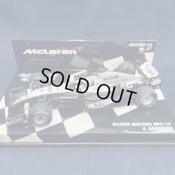 画像1: セカンドハンド品●PMA1/43 McLAREN MERCEDES MP4-19 (K.ライコネン）