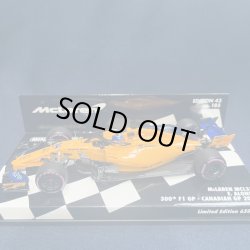 画像1: セカンドハンド品●PMA1/43 McLAREN MCL33 300th CANADIAN GP (F.アロンソ）2018 #14