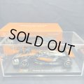 新品正規入荷品●burago1/43 McLAREN MCL60 BRITISH GP 2023 (L. ノリス）#4 ※アクリルケース＆ドライバーフィギュア付