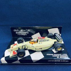 画像1: セカンドハンド品●PMA1/43 JORDAN PEUGEOT 1996 LAUNCH VERSION (M.BRUNDLE)