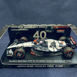 画像1: セカンドハンド品●未開封品●スズカサーキット別注 SPARK1/43 SCUDERIA ALPHA TAURI AT04 JAPANESE GP 2023 (L.ローソン）#40