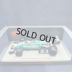 画像1: セカンドハンド品●SPARK 1/43 TYRRELL 011 WINNER US GP 1983 (M.アルボレート）#3