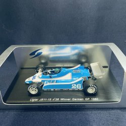 画像1: セカンドハンド品●SPARK 1/43 LIGIER JS11-15 WINNER GERMAN GP 1980 (J.ラフィ）#26