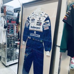 画像1: 額装品●OMP公式 WILLIAMS ROTHMANS 1994 アイルトンセナ　レプリカレーシングスーツ