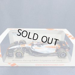 画像1: 新品正規入荷品●SPARK1/43 WILLIAMS FW45 SINGAPOLE GP 2023 (A.アルボン）#23