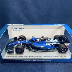 画像1: 新品正規入荷品●SPARK1/43 WILLIAMS FW45 8th BRITISH GP WILLIAMS 800thGP 2023 (A.アルボン）#23