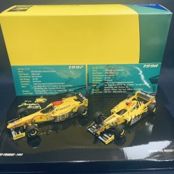 画像1: セカンドハンド品●PMA1/43 JORDAN F1 ANNIVERSARY SET JORDAN 197 & JORDA 198