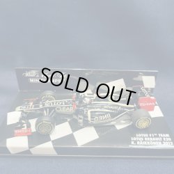 画像1: セカンドハンド品●PMA1/43 LOTUS RENAULT E20 (K.ライコネン）2012 #9