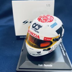 画像1: 新品正規入荷品●SPARK1/5 ALPHATAURI F1 JAPANESE GP 2023 角田裕毅 ミニヘルメット