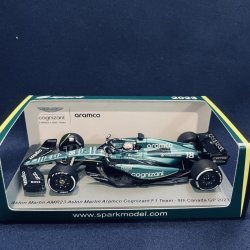 画像1: 新品正規入荷品●SPARK1/43 ASTON MARTIN AMR 23 9th CANADA GP 2023 (L.ストロール）#18