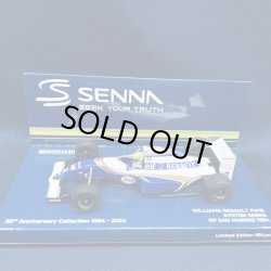 画像1: 新品正規入荷品●PMA1/43 WILLIAMS RENAULT FW16 SAN MARINO GP 1994 (A.セナ）#2