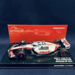 画像1: 新品正規入荷品●PMA1/43 HAAS F1 VF-22 BRAZILIAN GP 2022 (ミッ・シューマッハ）#20