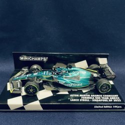 画像1: 新品正規入荷品●PMA1/43 ASTON MARTIN AMR22 SINGAPORE GP 2022 (L.ストロール) #18