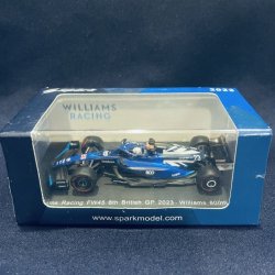 画像1: 新品正規入荷品●SPARK 1/64 WILLIAMS FW45 6th BRITISH GP WILLIAMS 800th (A.アルボン）#23