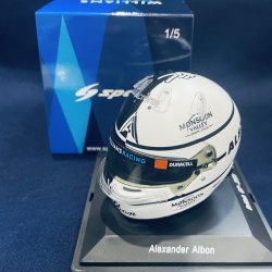 画像1: 新品正規入荷品●SPARK1/5 WILLIAMS 2023 BRITISH GP A.アルボン ミニヘルメット