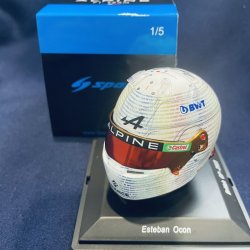 画像1: 新品正規入荷品●SPARK1/5 ALPINE BRITISH GP 2023 E.オコン ミニヘルメット