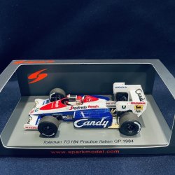 画像1: セカンドハンド品●SPARK1/43 TOLEMAN TG184 PRACTICE ITALIAN GP 1984 (P.MARTINI) #20