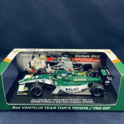 画像1: セカンドハンド品●ユーロスポーツ別注●SPARK 1/43 SUPER FOMULA 2021 Kuo VANTELIN TOMS SF19 TOYOTA Rd3 WINNER AUTOPOLIS (G.アレジ）#36