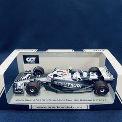 画像1: セカンドハンド品●SPARK1/43 SCUDERIA ALPHA TAURI AT03 8th BAHRAIN GP 2022 (角田裕毅）#22