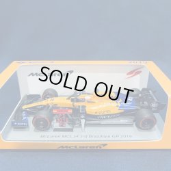 画像1: セカンドハンド品●SPARK1/43 McLAREN MCL34 3rd BRAZILLIAN GP 2019 (C.サインツ）#55