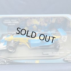 画像1: セカンドハンド品●マテル1/18 RENAULT R23 1st WIN HUNGARY GP 2003 (F.アロンソ）#8