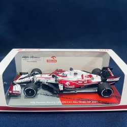 画像1: セカンドハンド品●SPARK 1/43 ALFA ROMEO C41 ABU DHABI GP 2021 (K.ライコネン）#7