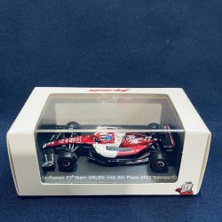 画像1: セカンドハンド品●SPARK 1/64 ALFA ROMEO ORLEN C42 6th BAHRAIN GP 2022 (V.ボッタス）#77