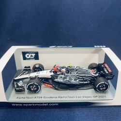 画像1: 新品正規入荷品●SPARK1/43 ALPHA TAURI AT04 LAS VEGAS GP 2023 (角田裕毅）#22