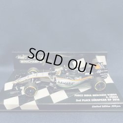 画像1: セカンドハンド品●PMA1/43 FORCE INDIA MERCEDES VJM09 3rd EUROPEAN GP 2016 (S.ペレス）#11