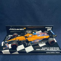 画像1: 新品正規入荷品●PMA1/43 McLAREN MCL35M ABU DHABI GP 2021 (L.ノリス) #4