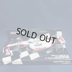 画像1: 新品正規入荷品●PMA1/43 HAAS F1 TEAM VF-22 6th PLACE AUSTRIAN GP 2022 (M.シューマッハ）#47