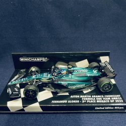 画像1: 新品正規入荷品●PMA1/43 ASTON MARTIN AMR23 2nd PLACE MONACO GP 2023 (F.アロンソ）#14