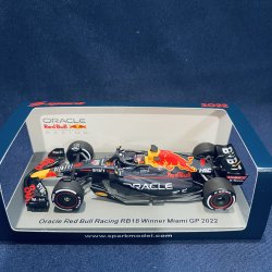 画像1: セカンドハンド品●SPARK 1/43 RED BULL HONDA RB18 WINNER MIAMI GP 2022 (M.フェルスタッペン）#1