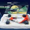 セカンドハンド品●セナコレ●PMA1/18 McLAREN HONDA MP4/8 (A.セナ）1993 #1