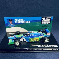 画像1: セカンドハンド品●25 ANNIVERSARY COLLECTION●PMA1/43 BENETTON B194 2nd PLACE JAPANESE GP 1994 （M.シューマッハ）#5  