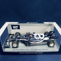 画像1: セカンドハンド品●SPARK1/43 SCUDERIA ALPHA TAURI AT02 BAHRAIN GP 2021 (角田裕毅）#22