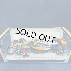 画像1: 新品正規入荷品●SPARK1/43 McLAREN MCL60 2nd BRITISH GP 2023 (L.ノリス）#4