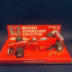 画像1: セカンドハンド品●PMA1/43 FERRARI 1998 LAUNCH VERSION  (M.シューマッハ） Nr36