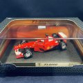 セカンドハンド品●マテル 1/43 FERRARI F1-2000 (R.バリチェロ）#4