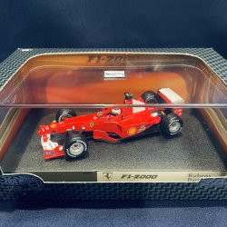 画像1: セカンドハンド品●マテル 1/43 FERRARI F1-2000 (R.バリチェロ）#4