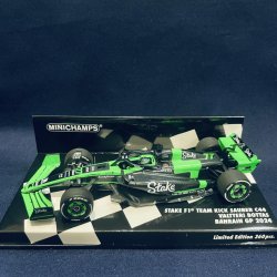 画像1: 新品正規入荷品●PMA1/43 STAKE F1 KICK SAUBER C44 BAHRAIN GP 2024 （V.ボッタス）#77