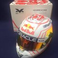 セカンドハンド品●未使用：美品●1/2スケール 2023年 JAPAN GP 鈴鹿仕様ミニヘルメット　RED BULL (M.フェルスタッペン）