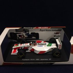 画像1: セカンドハンド品●Racing on別注●SPARK 1/43 FOOTWORK FA14 JAPANESE GP 1993 (鈴木亜久里）#10