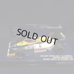 画像1: セカンドハンド品●PMA1/43 WILLIAMS HONDA FW10 WINNER EUROPEAN GP 1985 (N.マンセル）#5