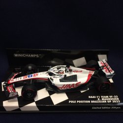 画像1: セカンドハンド品●PMA1/43 HAAS VF-22 POLE POSITION BRAZILIAN GP 2022 (K.マグヌッセン）#20