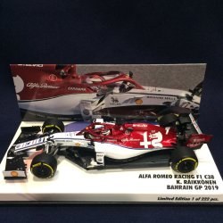 画像1: セカンドハンド品●CK-MODELCARS別注●PMA1/43 ALFA ROMEO C38 BAHRAIN GP 2019 （K.ライコネン）#7